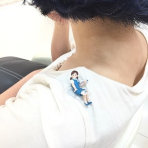 ななちゃん×【コップのふちこさん】のコラボ(笑)