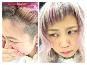 今月はこやつ！！アニメ美容師"みなちゃん"景気付けに前髪を刈り上げた。。。(ガチで)