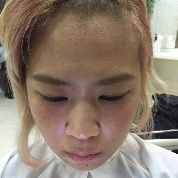 アニメ美容師 ヒガシダミナ の前髪刈り上げ記録簿