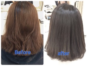 思ったアッシュにならない方は是非！大人女子におすすめアッシュグレー【ひとみさん】の髪