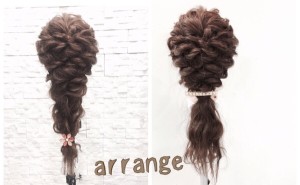 【秋冬にオススメのヘアアレンジ研究】あっという間の2styleできるんですよ！
