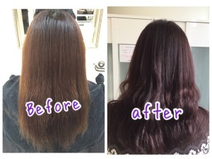 パープルアッシュグレーがこの冬ブームになる予感MAXです！【せりなさん】の髪