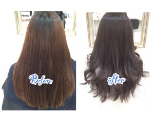 積み重ねることで赤味抹殺な外国人風アッシュグレー【りかさん】の髪