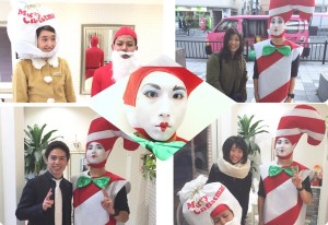 クリスマスサロンワーク１日目終了。何といっても頭が重たかった。