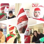 クリスマスサロンワーク2日目終了。メイクすると茹でタコになった件。