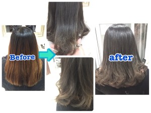 ブリーチなしで再現する外国人風ブルージュの限界値【ゆかさん】の髪