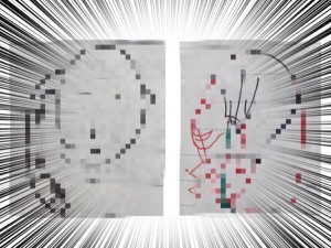 【閲覧注意】こっ・・・これは・・・美容師なのに圧倒的絵心がなくて辛い