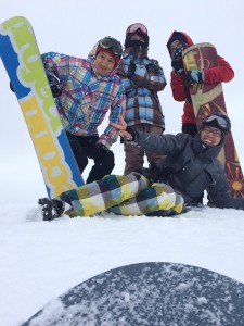 雪山に降臨してスノボに身を投じてる幸せ