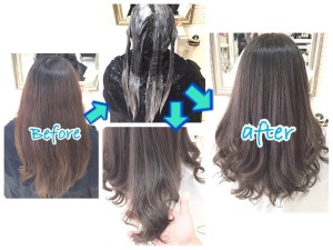 大人女性におすすめな外国人風アッシュグレーのナチュラルグラデーションカラー【あずささん】の髪