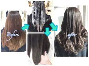 外国人風ブルージュのナチュラルグラデーションカラーが綺麗すぎる【さやかさん】の髪