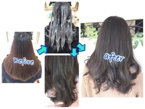 暗くするなら一回染めで再現できる外国人風アッシュグレー【ほのかさん】の髪