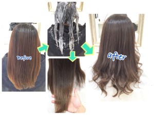 透明感が抜群な外国人風ミルクティーアッシュグレーのグラデーションカラー【ゆりさん】の髪