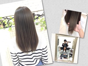 外国人風ミルクティーアッシュベージュは土台がかなり大切です！【みやちゃん】の髪