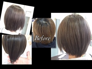 土台が極まっていると一回染めで外国人風カラーのアッシュグレーはこんなに極まる!【のぞみさん】の髪