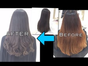 NEWカラーTHROWを使った外国人風アッシュグレーが感動のレベルに達している件【ゆかさん】の髪