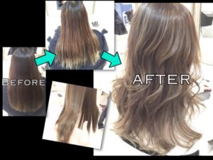 ハイライトが最高な外国人風カラー"ハイトーンブルージュ"【すみれさん】の髪