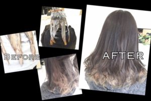 ブリーチサプリメントを使ったインナーカラーがこの夏爆オーダーの予感！【あすかさん】の髪@大阪