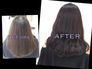 究極のラベンダーパープルアッシュグレーが暗くするのにはオススメ【ちひろさん】の髪