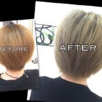 ミルクティープラチナモノトーンアッシュグレー【あやなさん】の髪