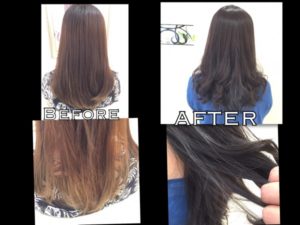 インナーカラーも濃いめの"ブルーアッシュグレー"が色持ち共に抜群！【ともこさん】の髪