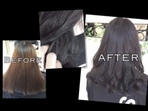 ネイビーブルーのインナーカラー×ブルーアッシュグレーがお洒落！！【みづきさん】の髪