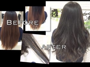 インナーカラーを活かしたプラチナアッシュグレーの外国人風カラー【ゆきよさん】の髪