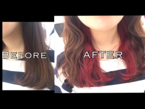 インナーカラーのピンクを入れてお洒落なデザインカラー【もえかさん】の髪