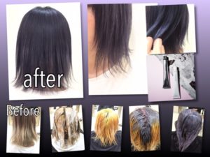 ブリーチ毛にTHROW新色"バイオレットアッシュ"の神カラー【アニメ美容師】