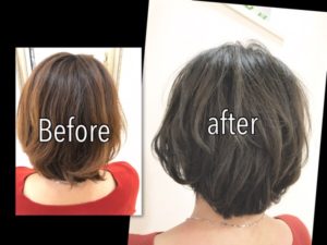 透明感のあるアッシュグレーを初めて染める方はダブルカラーがオススメ！【あやかさん】の髪