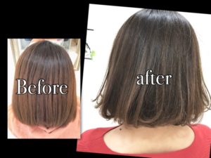 暗くならないモノトーンアッシュグレーがお洒落!【みどりさん】の髪