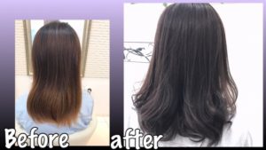 "バイオレットアッシュ"はグラデーションの土台があってこそ活きる!!【ちかさん】の髪