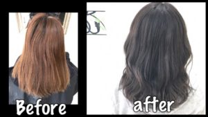 なかなか思った通りのアッシュにならない方必見の濃いめアッシュグレー【ちひろさん】の髪