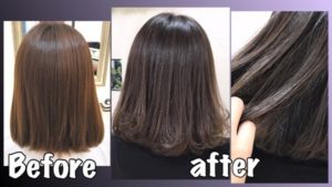 透明感のある"バイオレットモノトーンアッシュ"が上質な髪の毛へ。【ようこさん】の髪