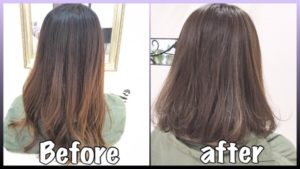 今より明るく透明感の出るバイオレットアッシュはダブルカラーがオススメ【ゆりさん】の髪