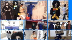 梅田とミナミに現る美容師達のハロウィン祭り