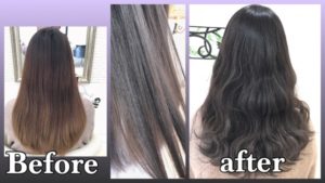 積み重ねる"バイオレットアッシュ"のクオリティーが綺麗すぎる【のぞみさん】の髪