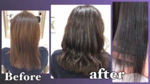 透明感抜群のバイオレットアッシュ【つばささん】の髪