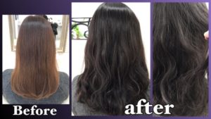 圧倒的な積み重ねがバイオレットアッシュのクオリティーを引き上げる！【りかさん】の髪