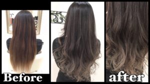 ハイライトが入っているとクオリティーがどんどん上がる外国人風カラーのグラデーションカラー【みきさん】の髪