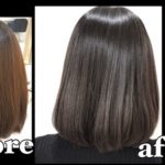 ブリーチせずに濃いめなグレージュにしたい！！！【ようこさん】の髪