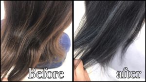 重ねるごとに透明感が増すアッシュカラー【しょうこさん】の髪