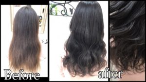 細めなハイライトを入れたバイオレットアッシュのグラデーションカラー【ゆきさん】の髪