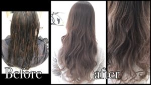 白髪も染めれるハイライトを入れた外国人風カラー【さゆりさん】の髪