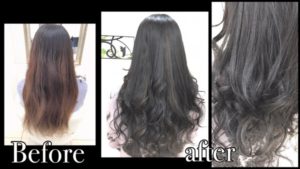 ハイライトを残して濃いめな外国人風カラーにするとお洒落になった！【みきさん】の髪