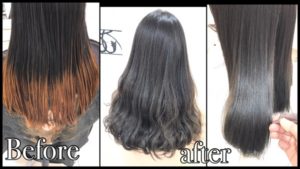 黒染めからのグレーのグラデーションカラーにしたい!【さあやさん】の髪