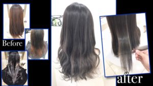 派手になりたくないお洒落思考な外国人風グラデーションカラー【ゆいさん】の髪