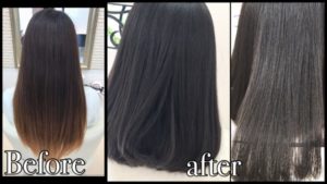 色持ちも良い暗めの茶色はスロウカラーのコンフォートアッシュがオススメ!【あいりさん】の髪