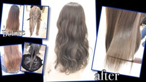 ブリーチサプリメントを使ったハイトーンな外国人風カラー【うららちゃん】の髪