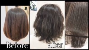 積み重ねるモノトーンアッシュグレーで透明感UP！！【きょうこさん】の髪