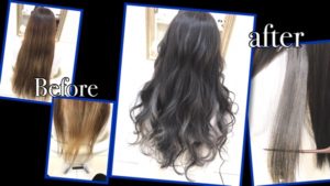 インナーカラーシルバーに濃厚なシルバーアッシュグレーがヤバイ！【はるかさん】の髪